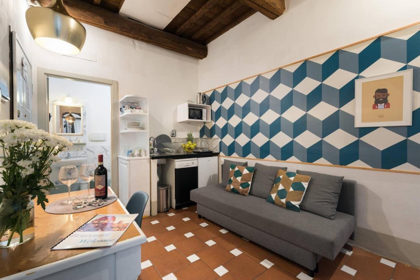F4 - Santa Croce One Bedroom Flat 2 To 4 Guests 피렌체 외부 사진